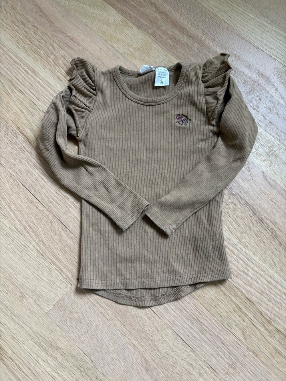 Jamie Kay Ribbed Long Sleeve Tee 3T